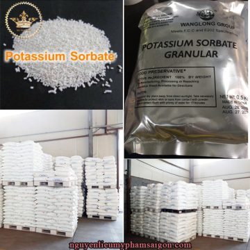 Hoạt chất bảo quản Potassium Sorbate có tác dụng ức chế sự phát triển của nấm mốc