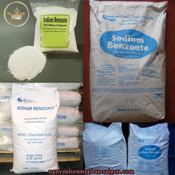Hoạt chất bảo quản Sodium Benzoate là một chất bảo quản vì có khả năng tiêu diệt nấm mốc và vi khuẩn