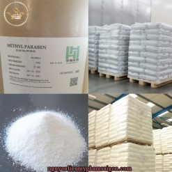 Hoạt chất bảo quản Paraben methyl- là chất bảo quản sử dụng trong mỹ phẩm như sữa rửa mặt, nước tẩy trang có tính kháng khuẩn, kháng nấm, dùng để ngăn ngừa sự nhiễm khuẩn