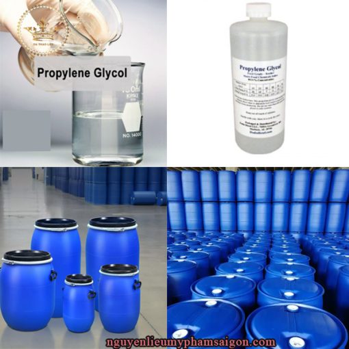Hoạt chất làm mềm Propylene Glycol- Nguyên liệu mỹ phẩm này hoạt động như một chất giữ ẩm ở mức nồng độ thấp. Thành phần này giúp tiết ra nước và đưa đến lớp ngoài cùng của da.