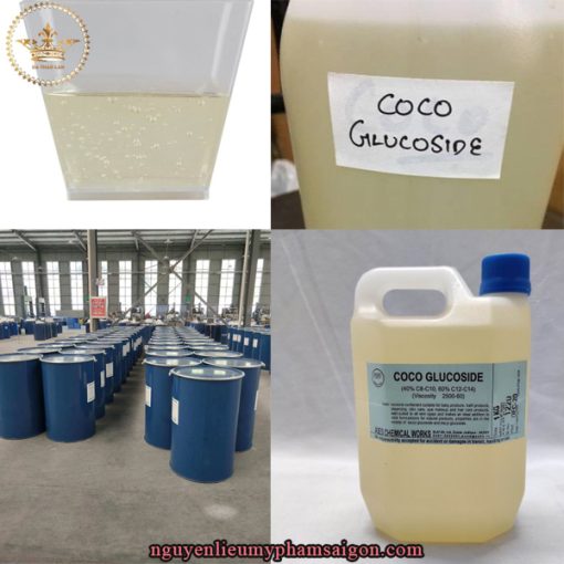 Chất hoạt động bề mặt Coco Glucoside- Nguyên liệu mỹ phẩm này có khả năng làm sạch, tạo nhớt, dưỡng ẩm cho da và tóc