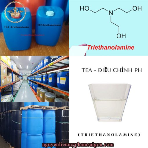 TEA Triethanolamine- DẠ THẢO LAN công ty chuyên cung cấp nguyên liệu mỹ phẩm toàn quốc