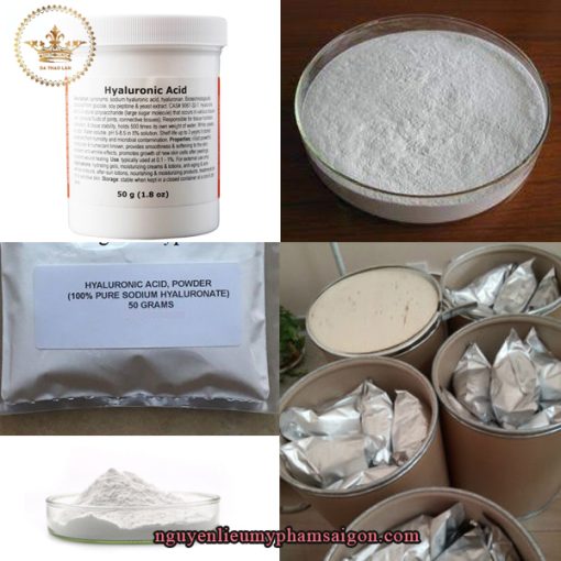 Hoạt chất chống lão hóa Hyaluronic Acid HA- Nguyên liệu mỹ phẩm cao cấp