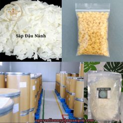 Sáp đậu nành- Nguyên liệu mỹ phẩm, sáp nhũ hóa số lượng lớn/nhỏ theo yêu cầu