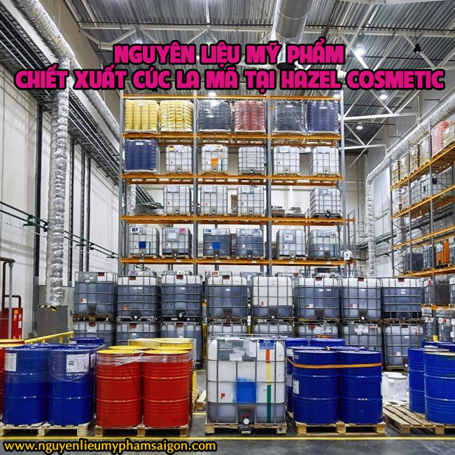 nguyen lieu my pham chiet xuat cuc la ma