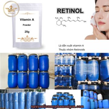 Hoạt chất chống lão hóa da Retinol- Nguyên liệu mỹ phẩm được dẫn xuất từ Vitamin A