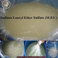 Chất Hoạt Động Bề Mặt SLES - Sodium Lauryl Ether Sulfate- Nguyên liệu mỹ phẩm này được sử dụng như là một chất tạo bọt, tạo độ nhớt trong các sản phẩm tẩy rửa