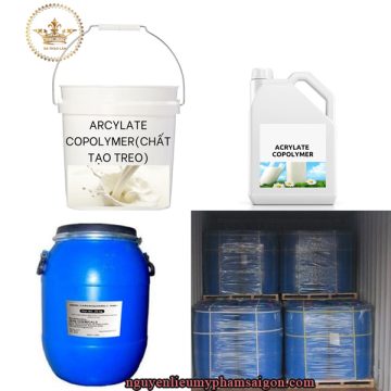 Chất Tạo Đặc Alkyl Acrylate Crosspolymer: được ứng dụng nhiều trong các công thức mỹ phẩm như cream dưỡng da, kem chống nắng, bb cream, dầu gội