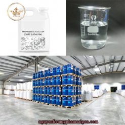 Hoạt chất Propylene Glycol- Nguyên liệu mỹ phẩm đóng vai trò là một chất giữ ẩm và giảm độ nhớt trong mỹ phẩm