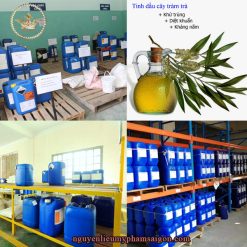 Tinh dầu tràm trà- Chiết xuất thiên nhiên chứa nhiều thành phần chống oxy hóa có khả năng sát khuẩn, giúp làm sạch da và ngăn ngừa những tác nhân gây mụn