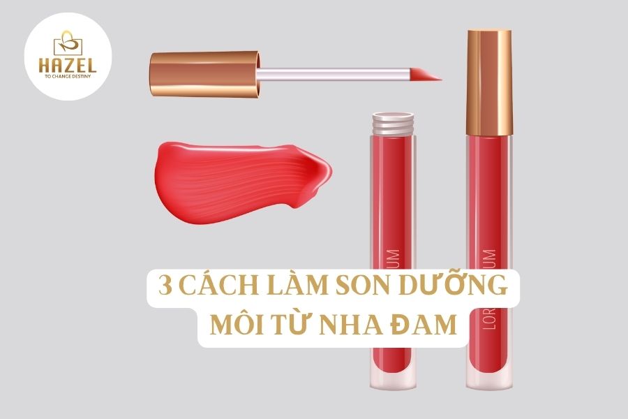 làm son dưỡng môi từ nha đam tại nhà