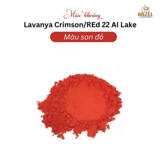 Hazel cung cấp Màu Lavanya Crimson/ REd 22 AI Lake