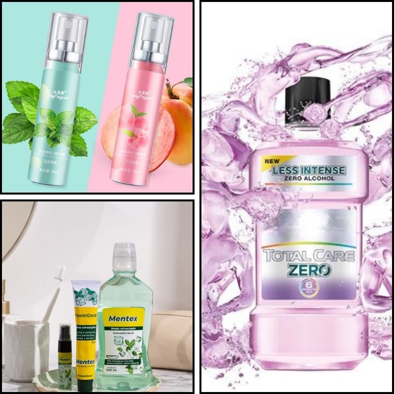 Xịt Thơm Miệng Hay Nước Súc Miệng Chất Lượng