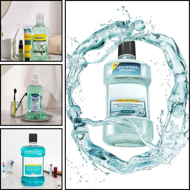 Xịt Thơm Miệng Hay Nước Súc Miệng Trọn Gói