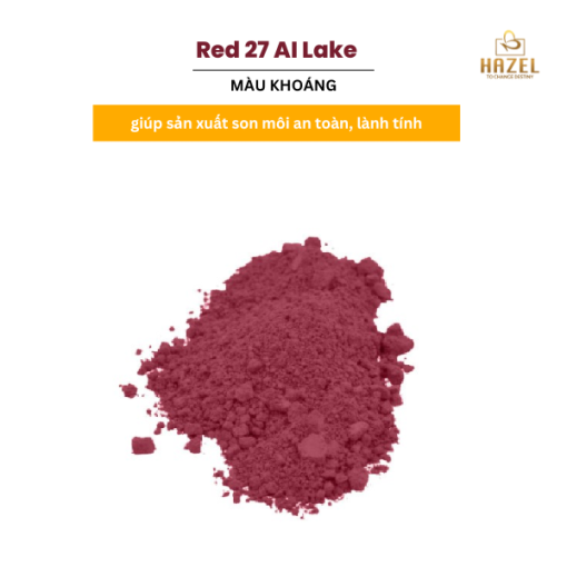 Màu Red 27 AI Lake sản xuất son môi