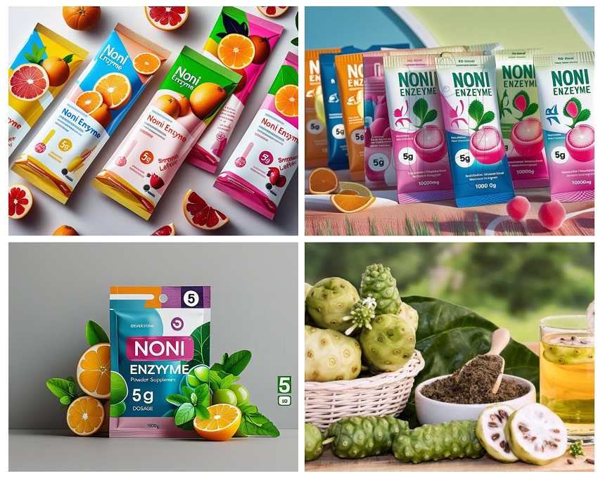 Gia công thực phẩm bổ sung nhàu Enzyme