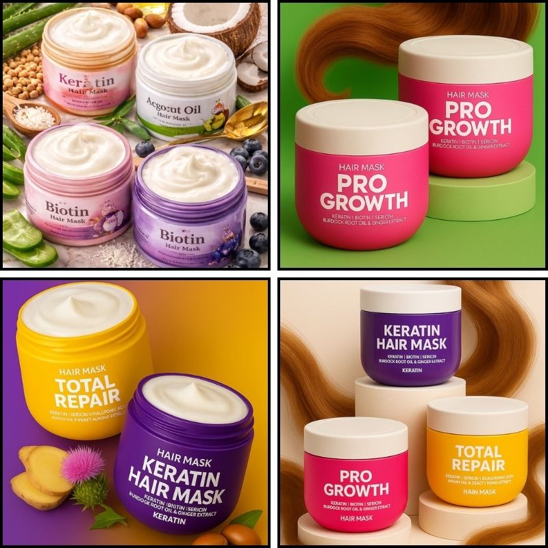 Gia Công Kem Ủ Tóc Collagen Uy Tín