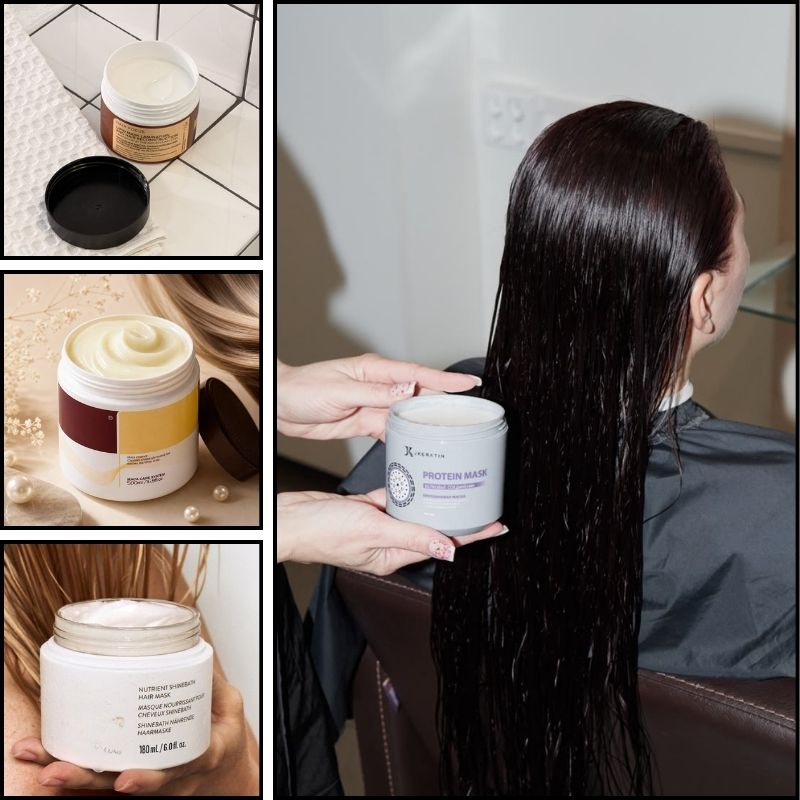 Gia Công Kem Ủ Tóc Collagen Trọn Gói
