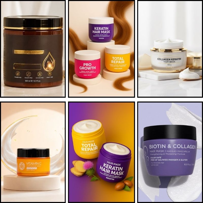 Gia Công Kem Ủ Tóc Collagen Giá Sỉ