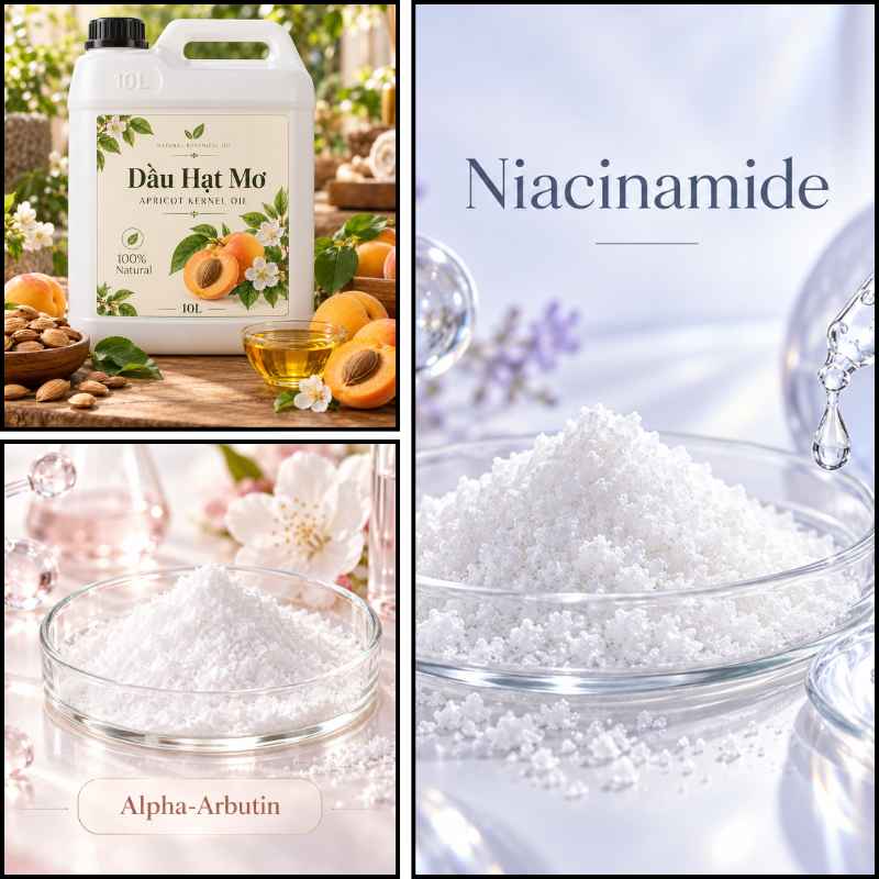 Nguyên Liệu Mỹ Phẩm Sản Xuất