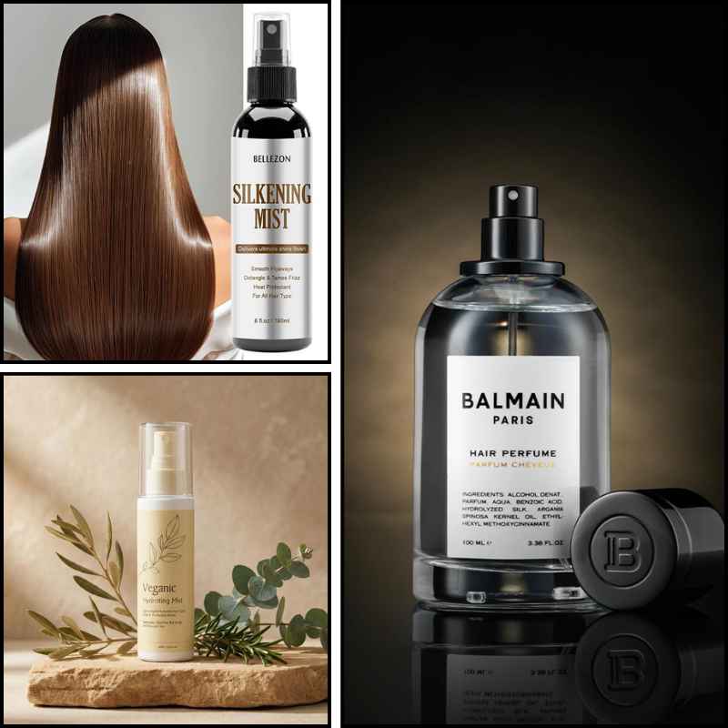 OEM - ODM Hair Perfume cao cấp, Hair Mist dưỡng ẩm, Fresh Hair Mist