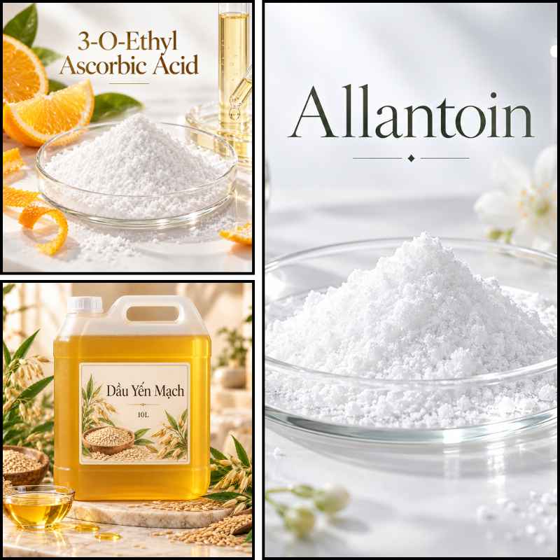Phân Phối Nguyên Liệu Mỹ Phẩm